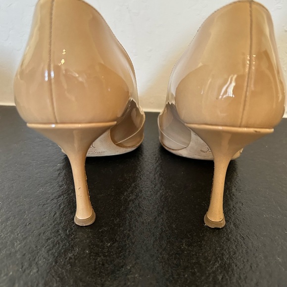 Jimmy Choo Margo Camel Patent leather pumps. Size 38.5 - Picture 4 of 4